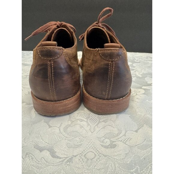 Cole Haan 8.5M‎ Feathercraft Plain Toe Grand Blucher Oxford Leather Shoe Tan main image 7